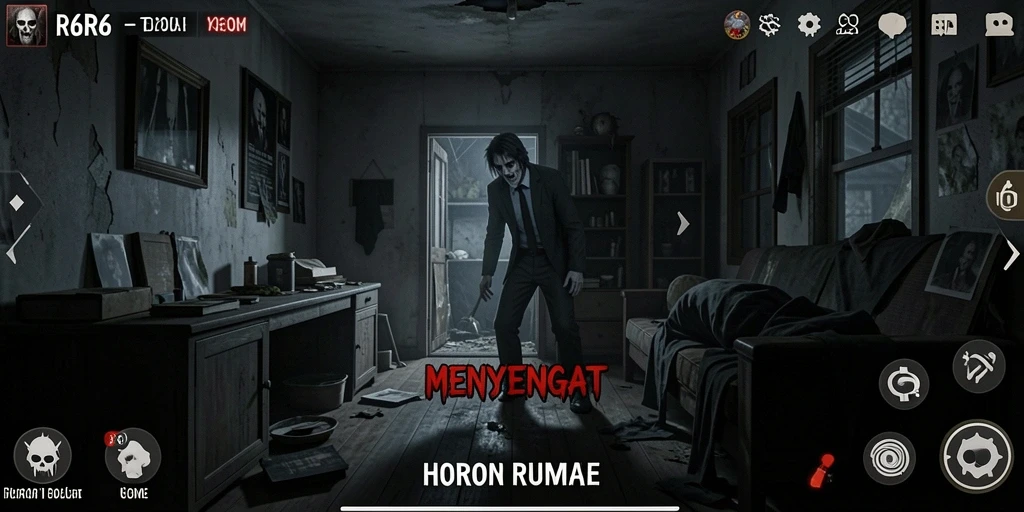 Interface menakutkan dan menegangkan dalam R6R6.