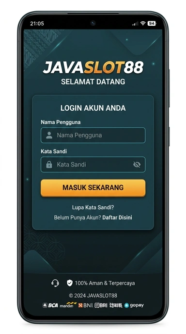 Masuk Akun javaslot88 untuk Pengguna Android